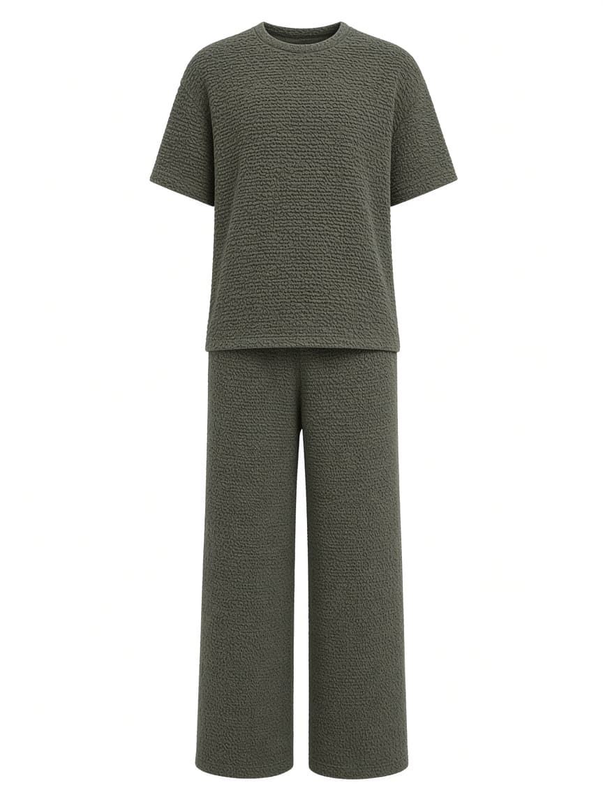 Crinkle Shirt Rifle Green